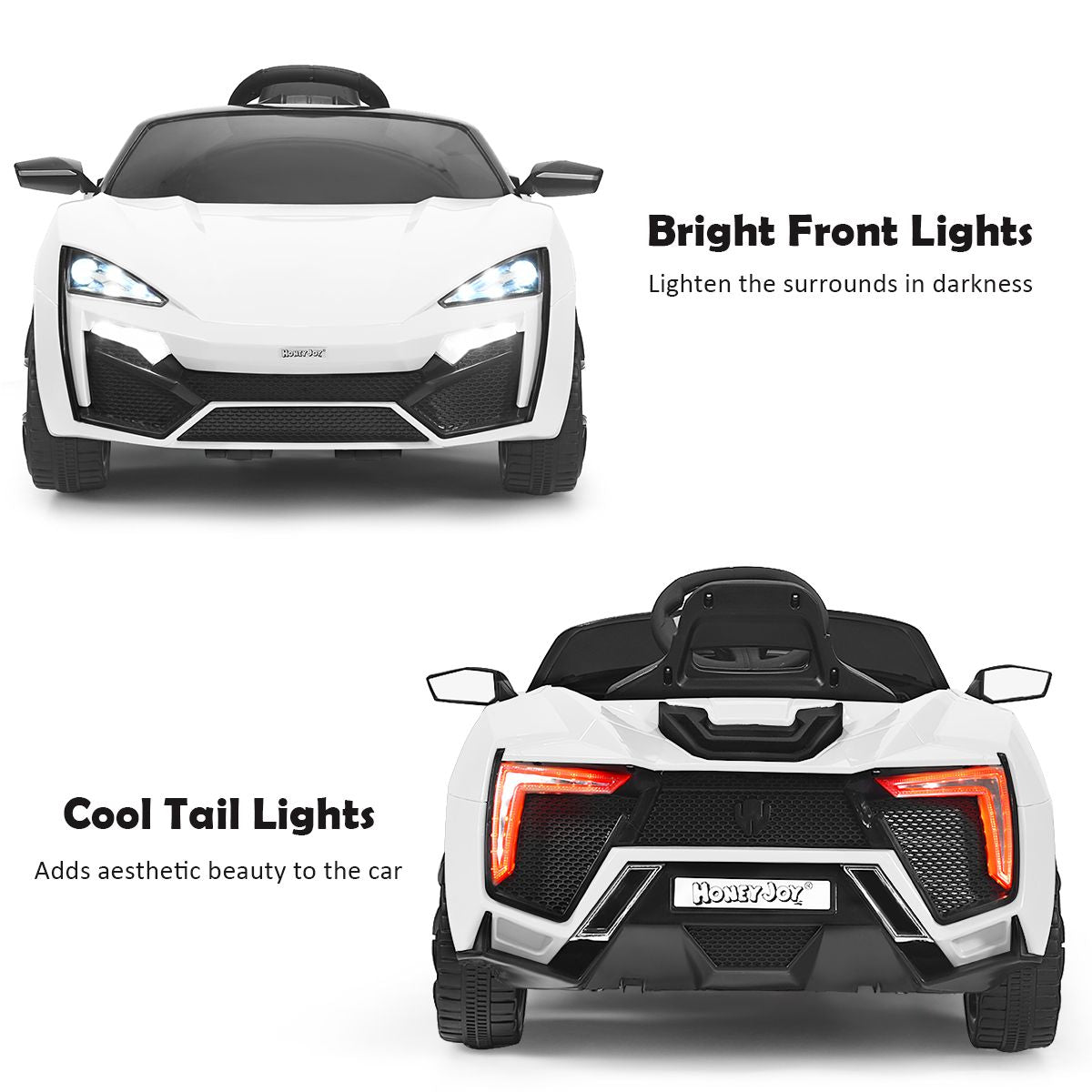 12V Electric Kids Car Wth 2.4G Remote Control and Spring Suspension