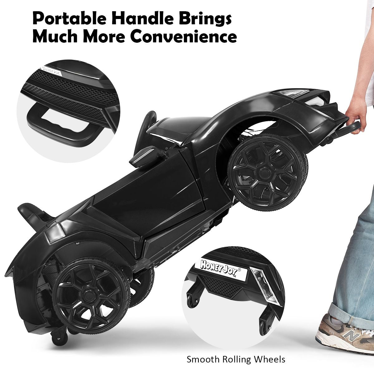 12V Electric Kids Car Wth 2.4G Remote Control and Spring Suspension